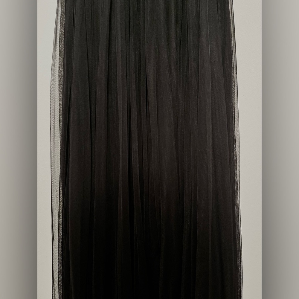 Needle & Thread Black Tulle Maxi Skirt - Size 2 - Picture 7 of 8